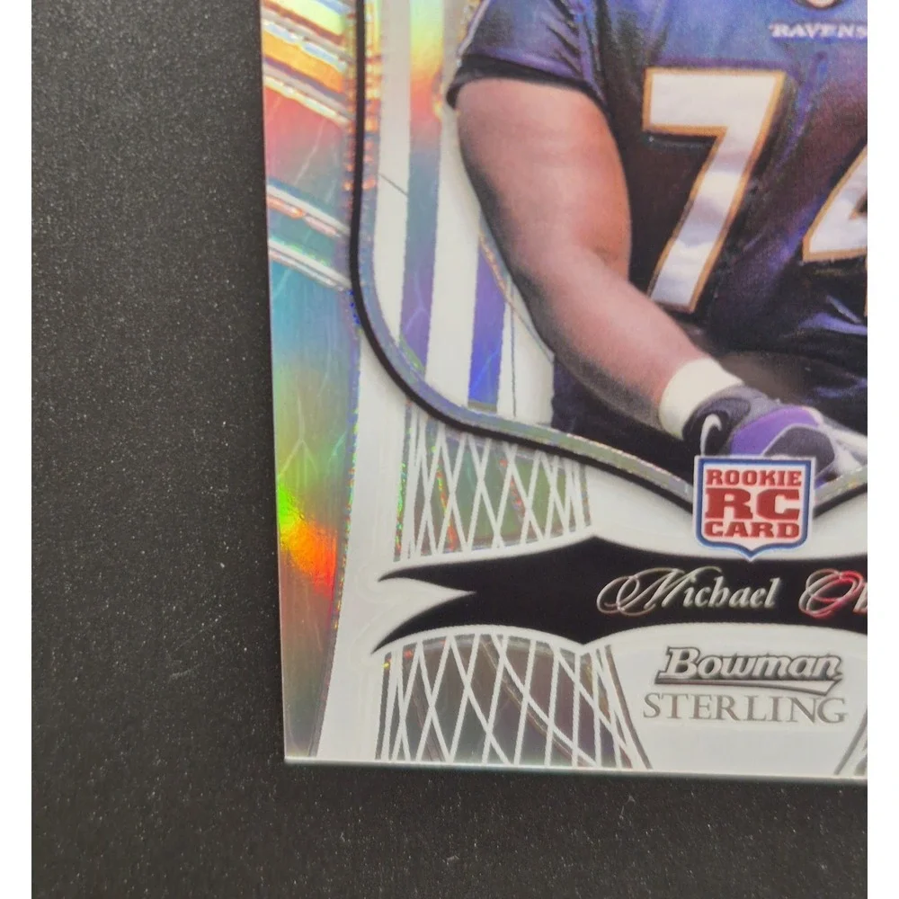 Michael‎ Oher #/299 2009 Bowman Sterling Refractors #43